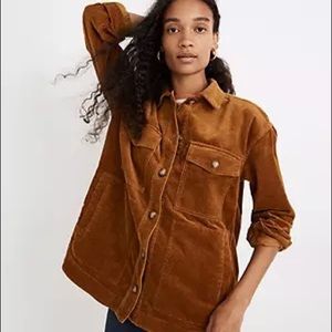 Like New - Madewell Corduroy Yorkway Shirt-Jacket